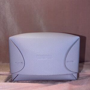 BNWT Nóta Pebbled Lilac Faux Leather Recipe Holder / Travel Case 💜